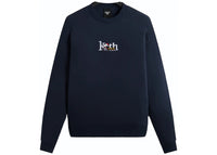 Kith x Peanuts Serif Crewneck Nocturnal