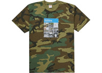 Supreme Verify Tee Woodland Camo