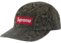 Supreme Washed Chino Twill Camp Cap (SS24) Snake