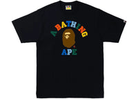 BAPE Colors College Tee (SS22) Black