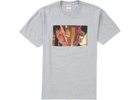 Supreme Split Tee Heather Grey