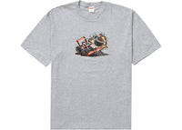 Supreme Crash Tee (FW21) Heather Grey