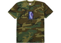 Supreme Blur Tee Woodland Camo