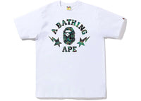 BAPE Thermography Polygon College Tee White